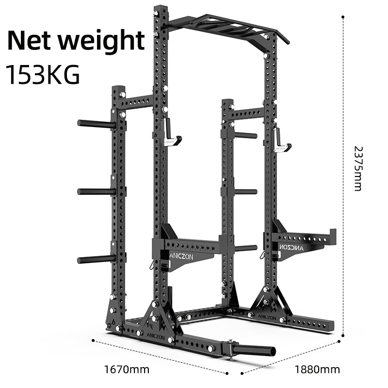 ANICZON M104 Heavy-Duty Power Rack with Multi-Functional Training