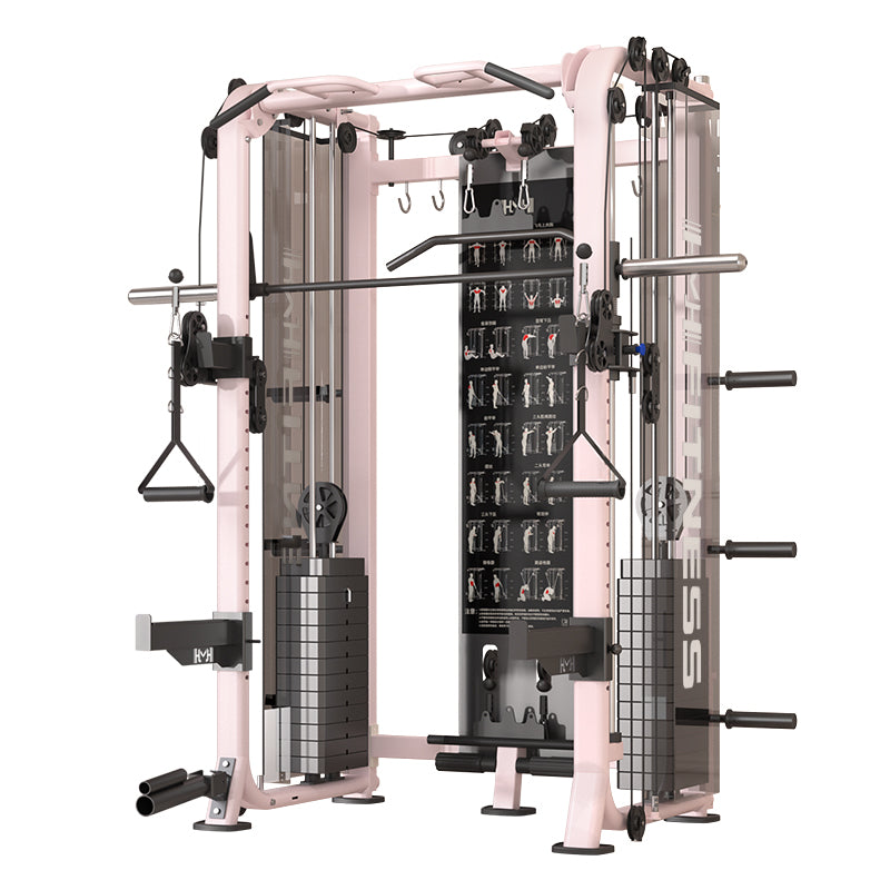 ANICZON EM938S Functional Trainer – Dual Pulley Cable Machine for Full-Body Strength Training