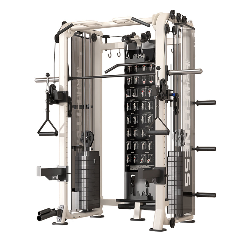 ANICZON EM938S Functional Trainer – Dual Pulley Cable Machine for Full-Body Strength Training