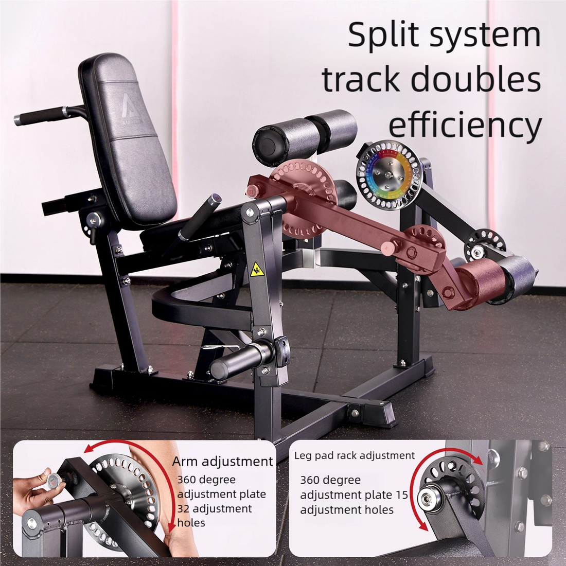 ANICZON F233 Split Leg Curl Machine