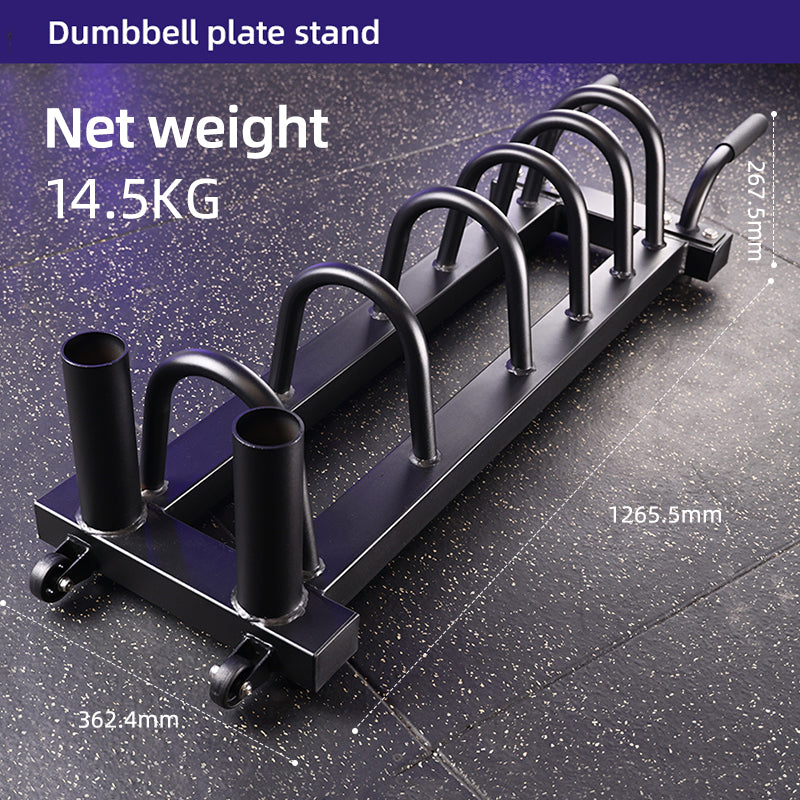 ANICZON M1072 Portable Bumper Plate & Barbell Storage Rack