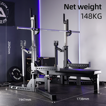 Ipf Powerlifting Rack ANICZON M108 Professional Powerlifting Competition Rack – IPF Standard ...